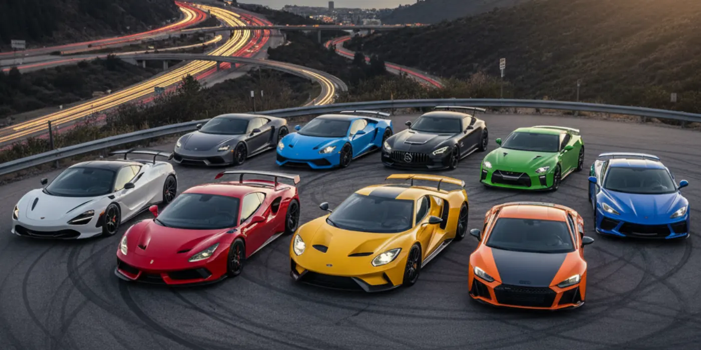 Top 10 Sports Cars to Rent in Dubai for 2025 With Prices