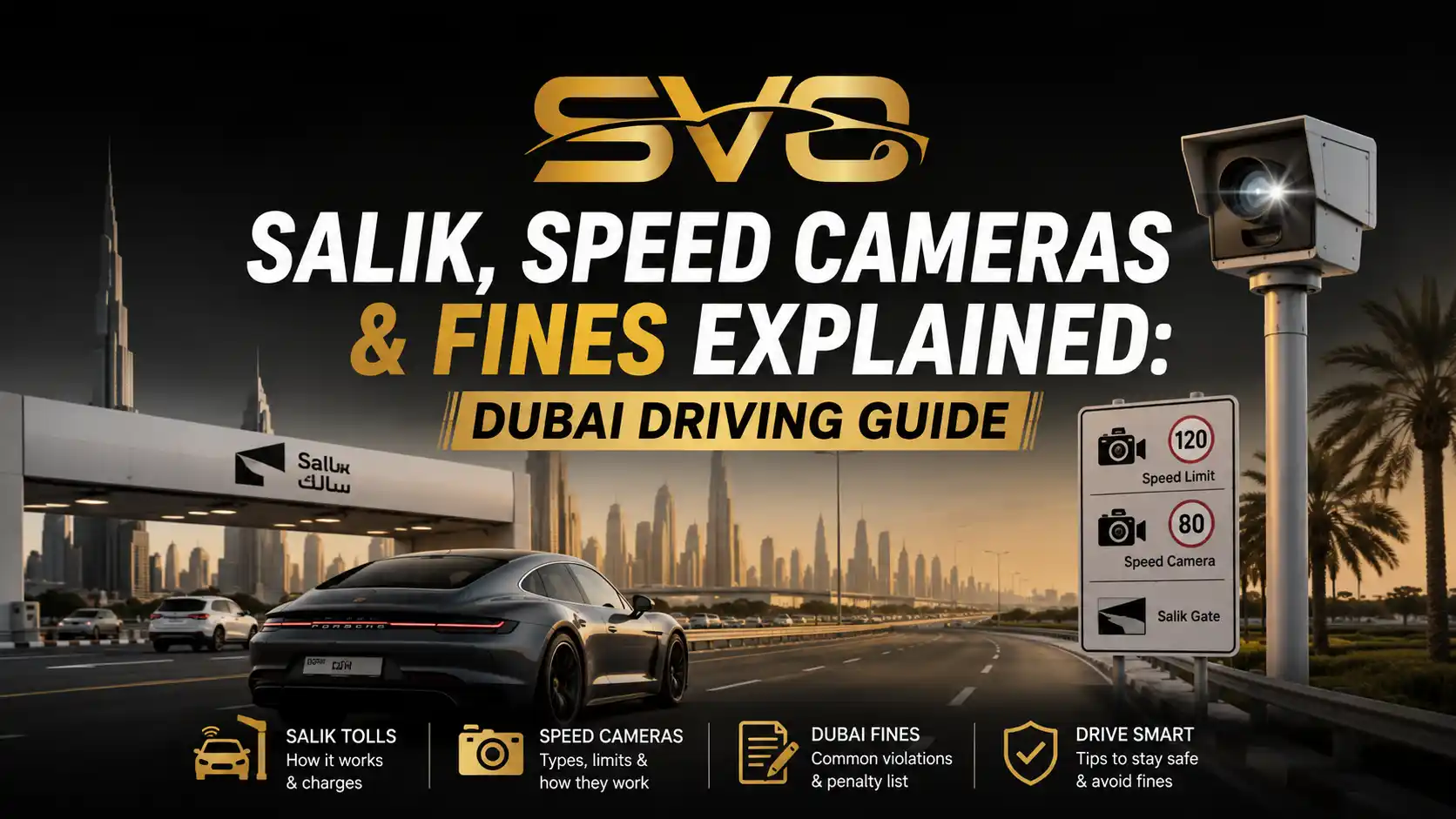 Salik, Speed Cameras & Fines Explained Dubai Driving Guide